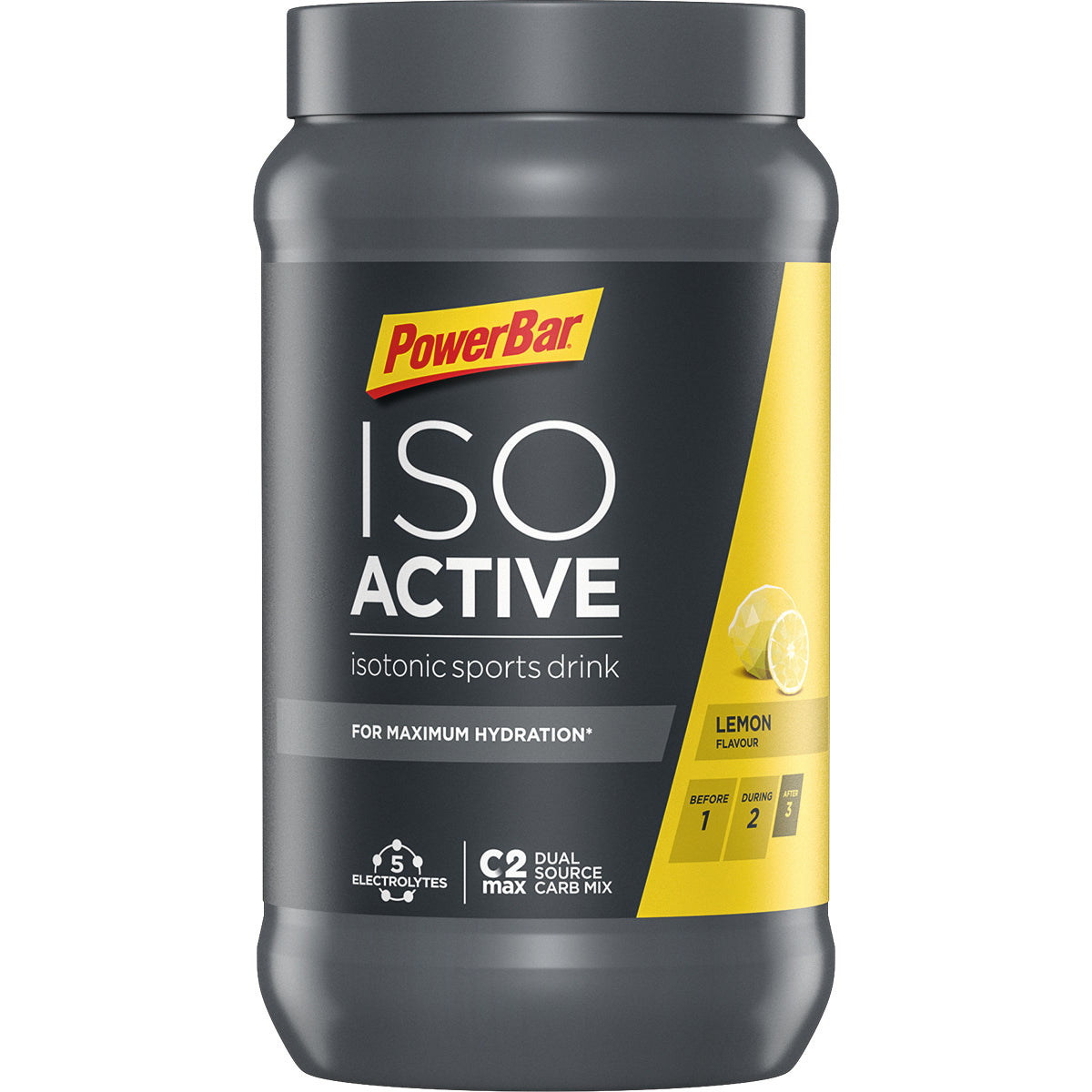 PowerBar ISOACTIVE 600g - Lemon