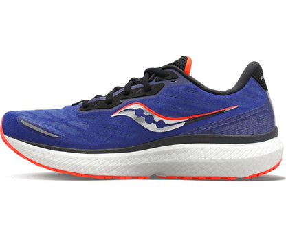 SAUCONY MEN'S TRIUMPH 19 (SAPPHIRE/VIZI RED)