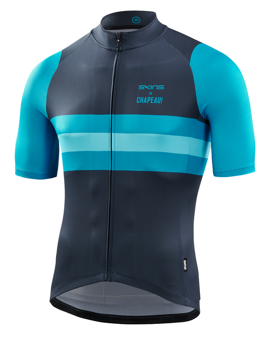 Skins Men's CYCLE X CHAPEAU Jersey - Deep Ocean