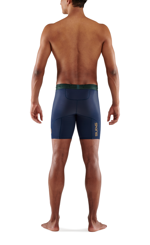 SKINS Men's Compression Powershorts 5-Series - Battleship