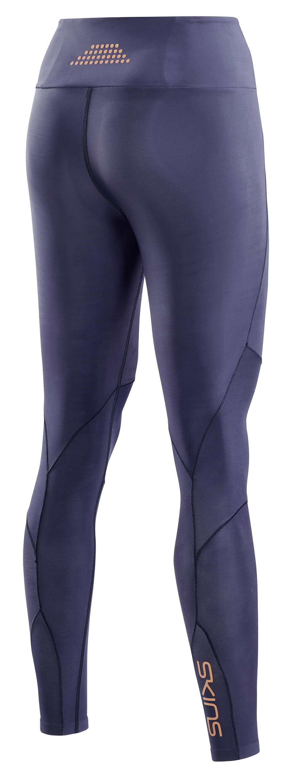 SKINS Women's Compression Skyscraper Tights 5-Series - Navy Blue