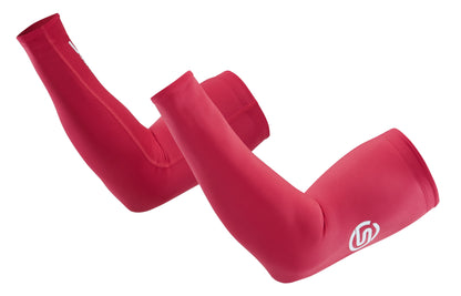 Skins Unisex's Series-1 Arm Sleeves - Red
