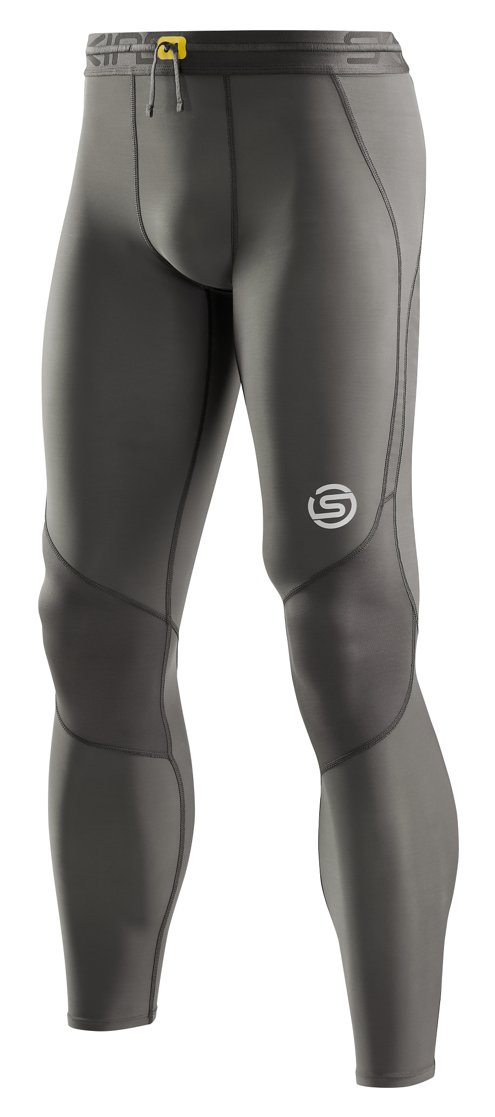 SKINS Men's Compression Long Tights 3-Series - Charcoal