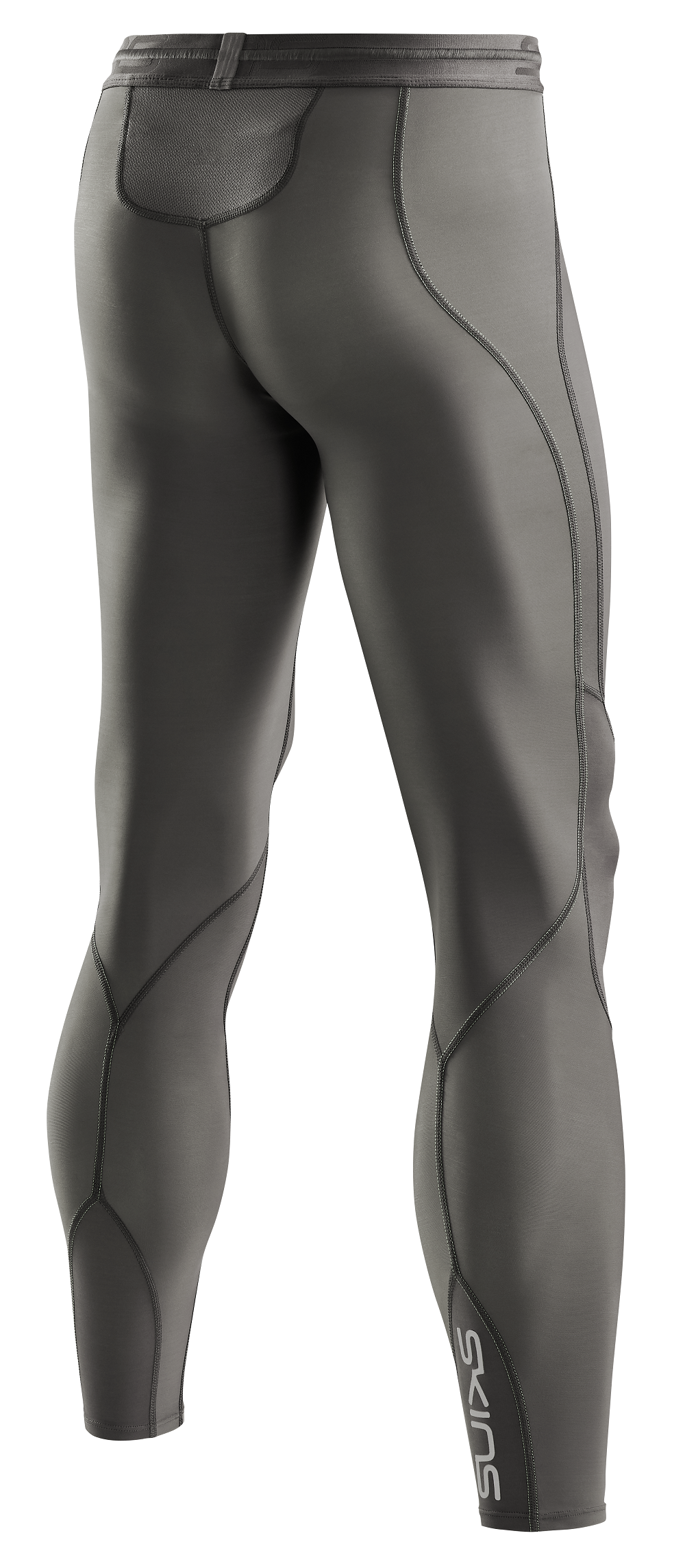 SKINS Men's Compression Long Tights 3-Series - Charcoal