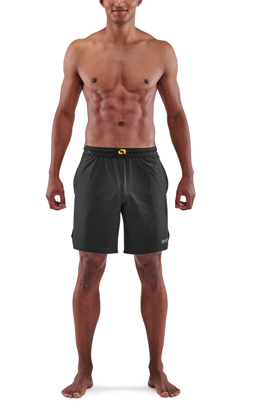 SKINS Men's Activewear X-Fit Shorts 3-Series -  Black