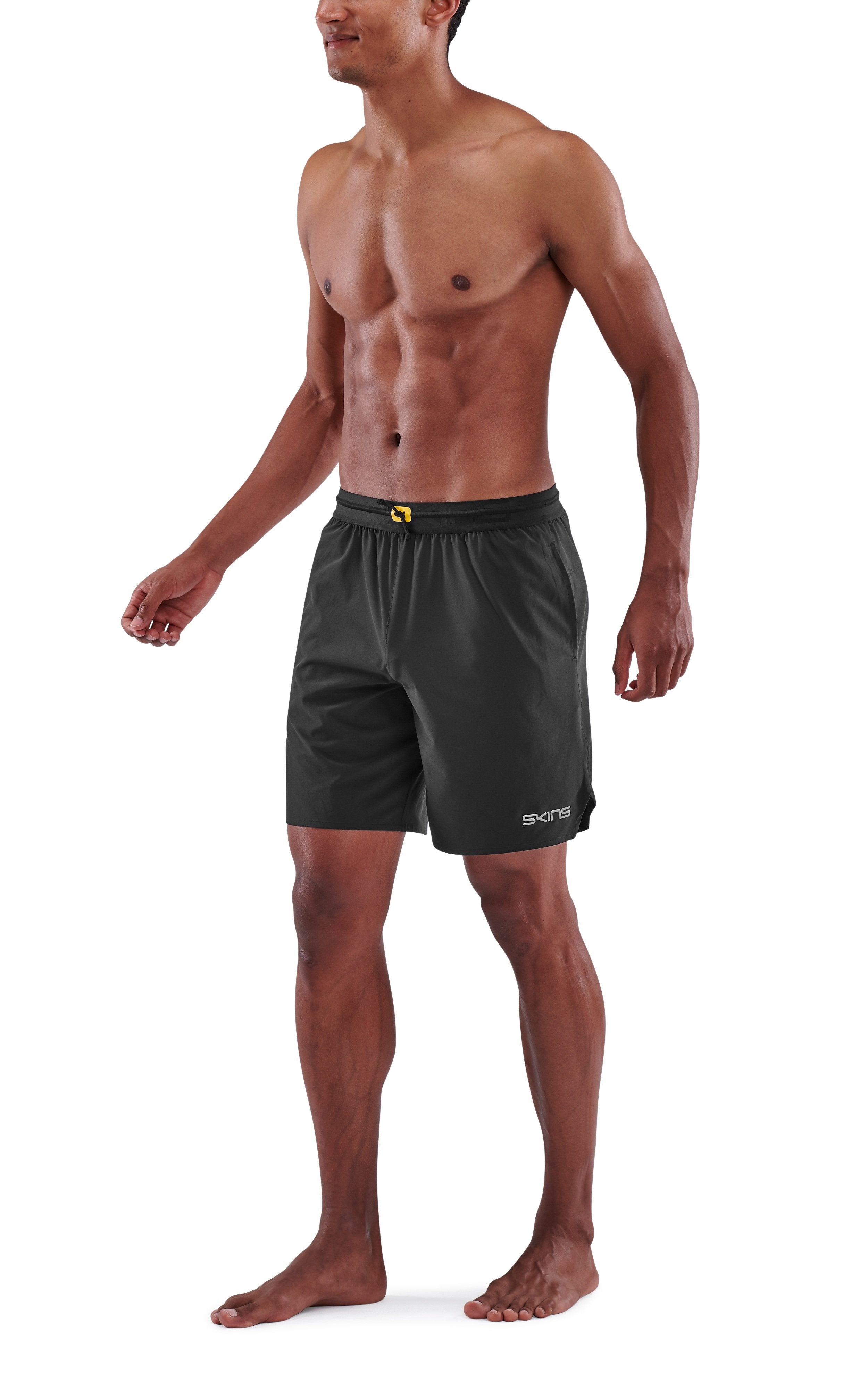SKINS Men's Activewear X-Fit Shorts 3-Series -  Black