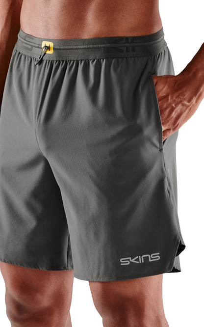 SKINS Men's Activewear X-Fit Shorts 3-Series - Charcoal