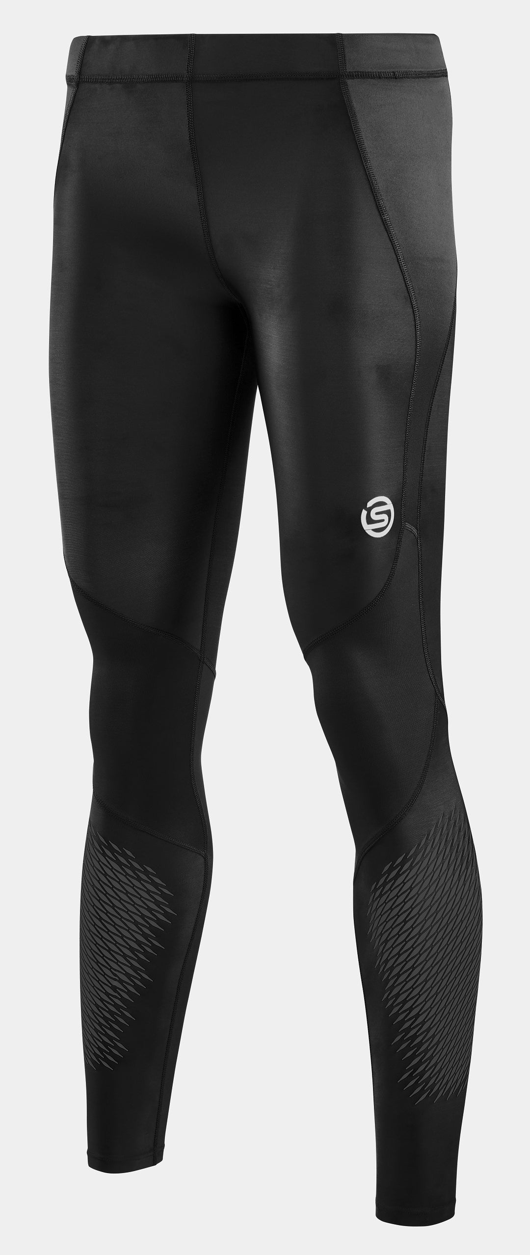 SKINS Women's Compression 400 Long Tights 3-Series - Black/Stras
