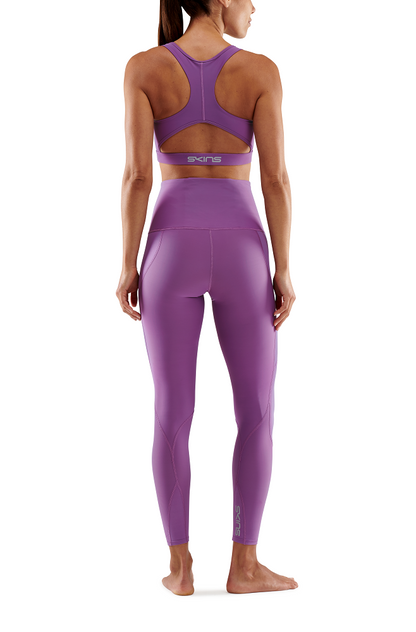SKINS Women's Compression Skyscraper Tights 3-Series - Amethyst