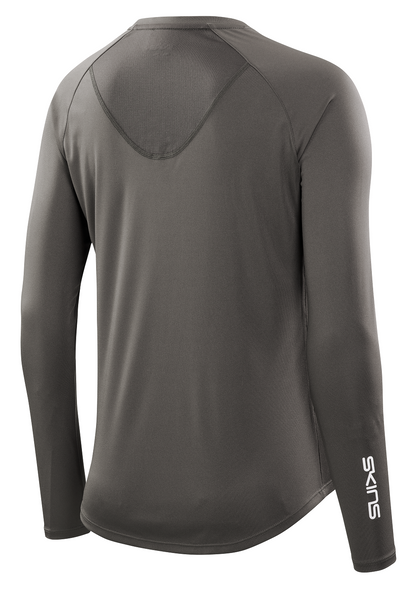 Skins Women's Activewear Long Sleeve Tops 3-Series - Charcoal
