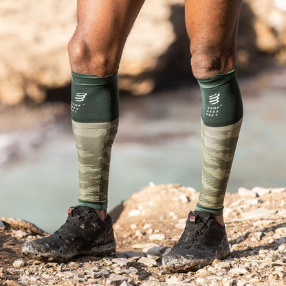 Compressport R2V2 Calf Sleeve - Camo Green ( SU00002B_201 )
