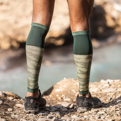 Compressport R2V2 Calf Sleeve - Camo Green ( SU00002B_201 )