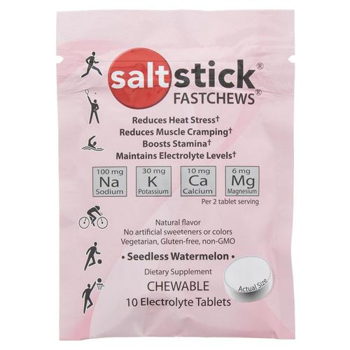 Saltstick Fastchew - 10 Chewable - Seedless Watermelon