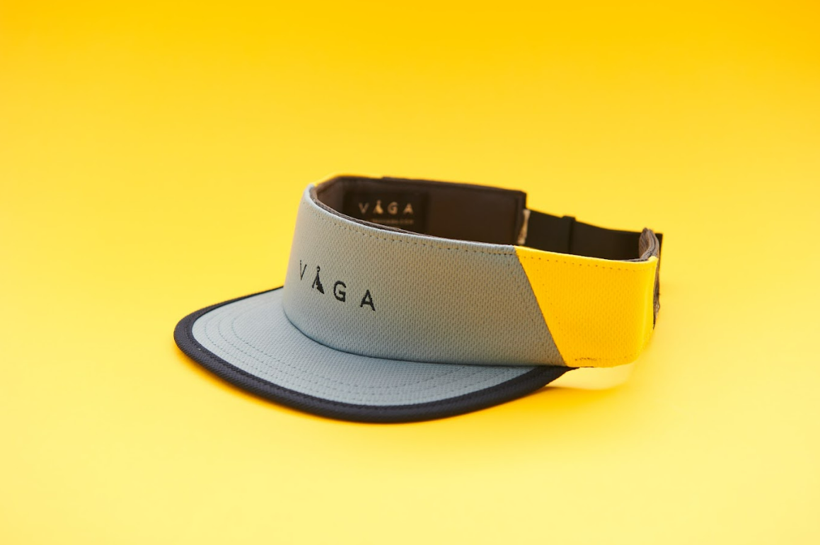 VAGA Vista Visor - Teal Blue/Slate Grey/Sunshine Yellow/Navy Blue