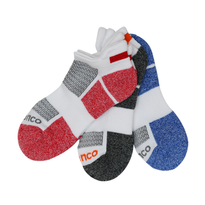Spenco Multi-Sports Cushioned Sock Low Cut Tab (3 pairs pack)