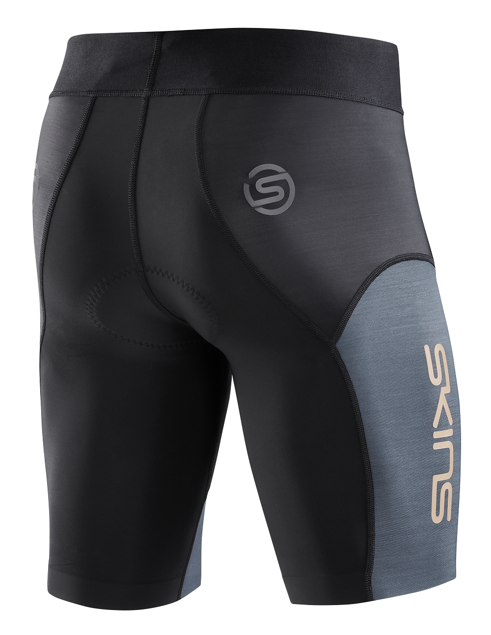 Skins Men's TRI Elite H/Tights - Black/Carbon