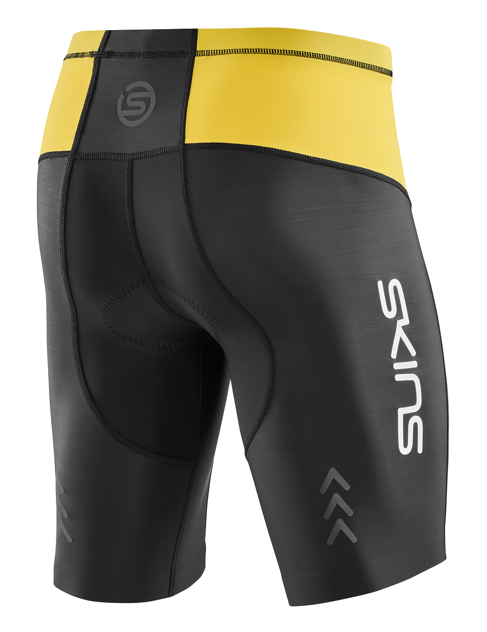 Skins Men's TRI Brand H/Tights - Black/Zest