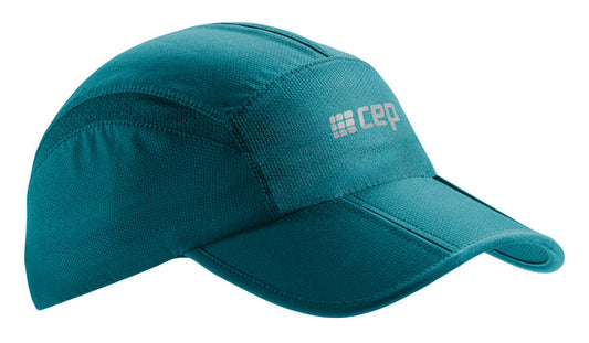 CEP Unisex's Running Cap (One size) - Petrol