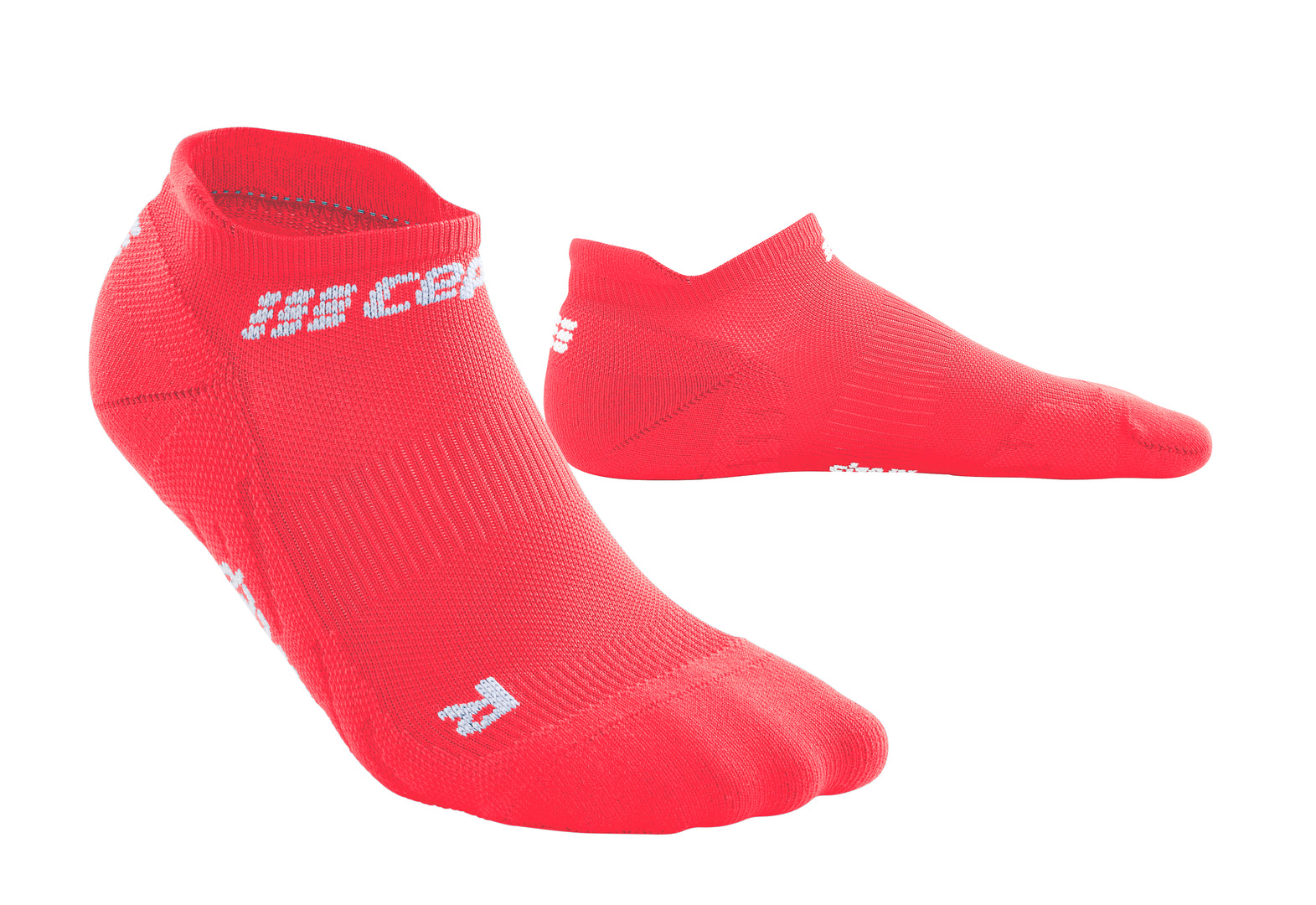 CEP Women's The Run Socks No Show V4 - Pink ( WP264R )