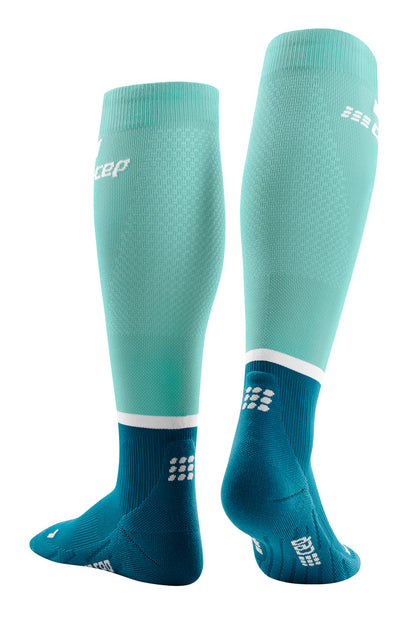 CEP Men's The Run Socks Tall V4 - Ocean/Petrol ( WP30NR )