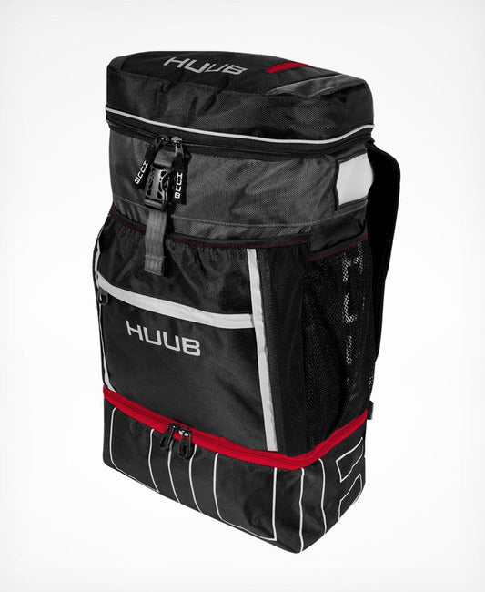 Huub Transition II Rucksack - Black/Dark Red