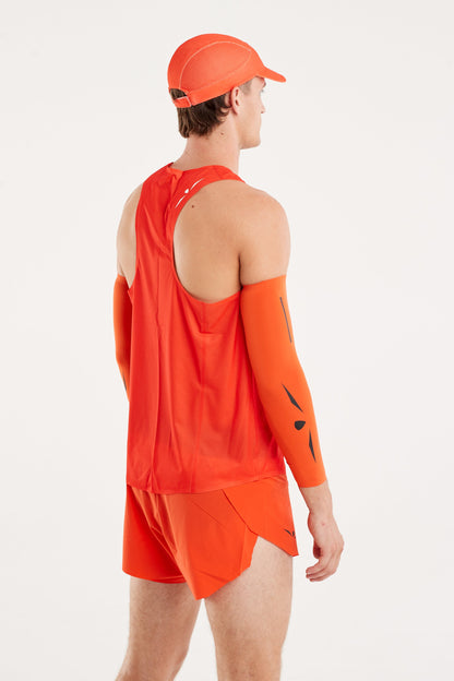 Uglow Men's Road Vest Micro Mesh - Tangerine