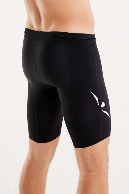 Uglow Men's Short Tight Muscle Support - Black