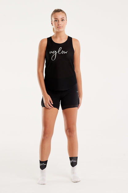 Uglow Women's Short 5 Elevate Micro Mesh - Black