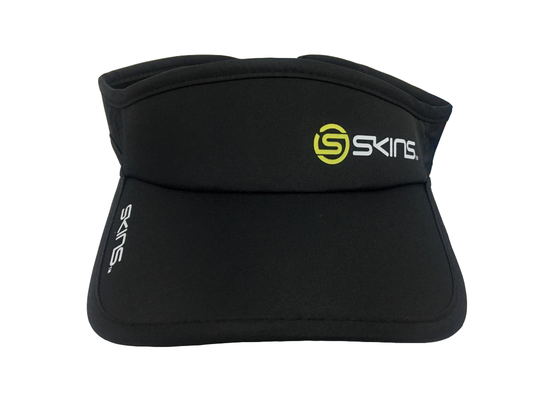 SKINS RUN VISOR - BLACK