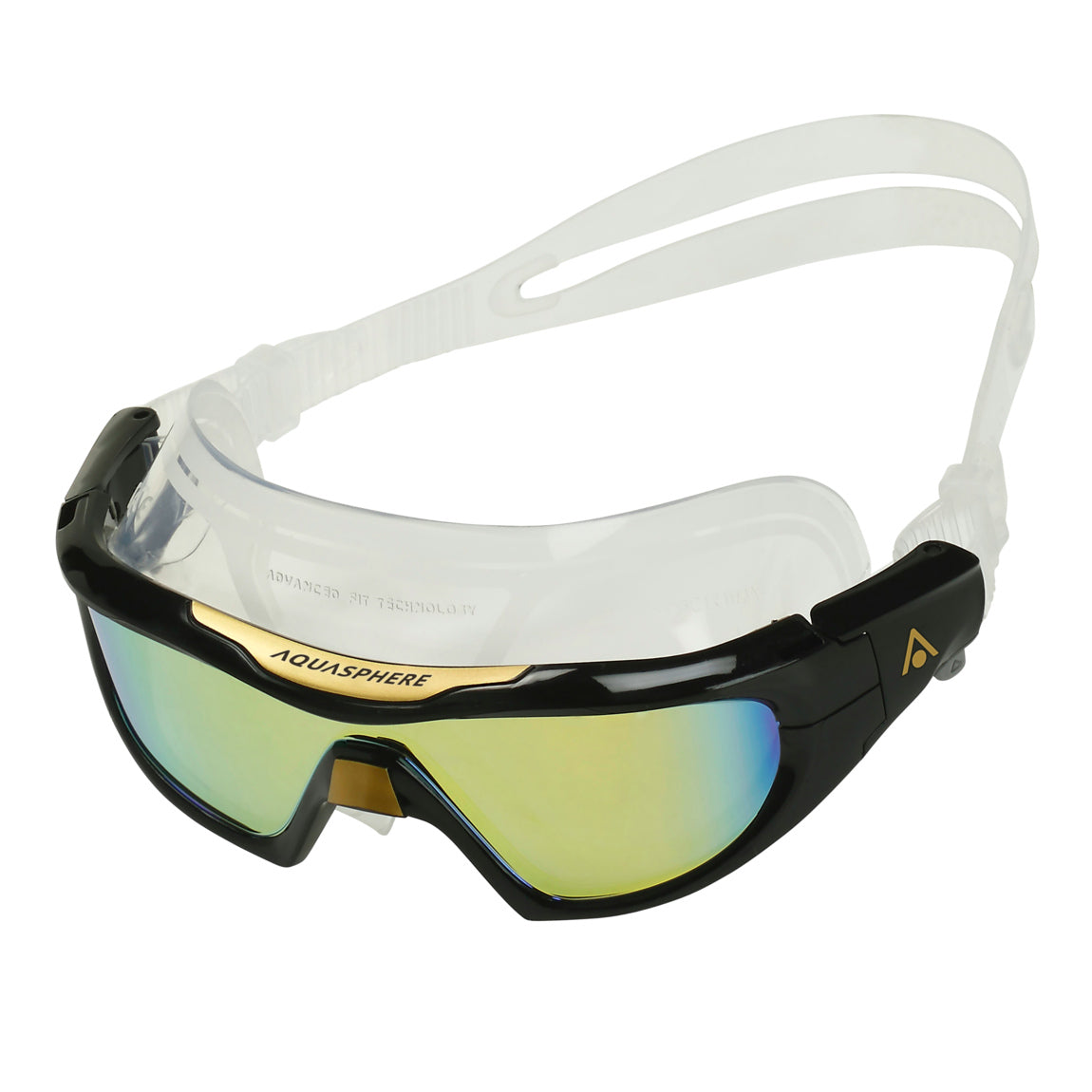 Aqua Sphere Vista Pro.A - Black/Black:Gold Titanium Mirror