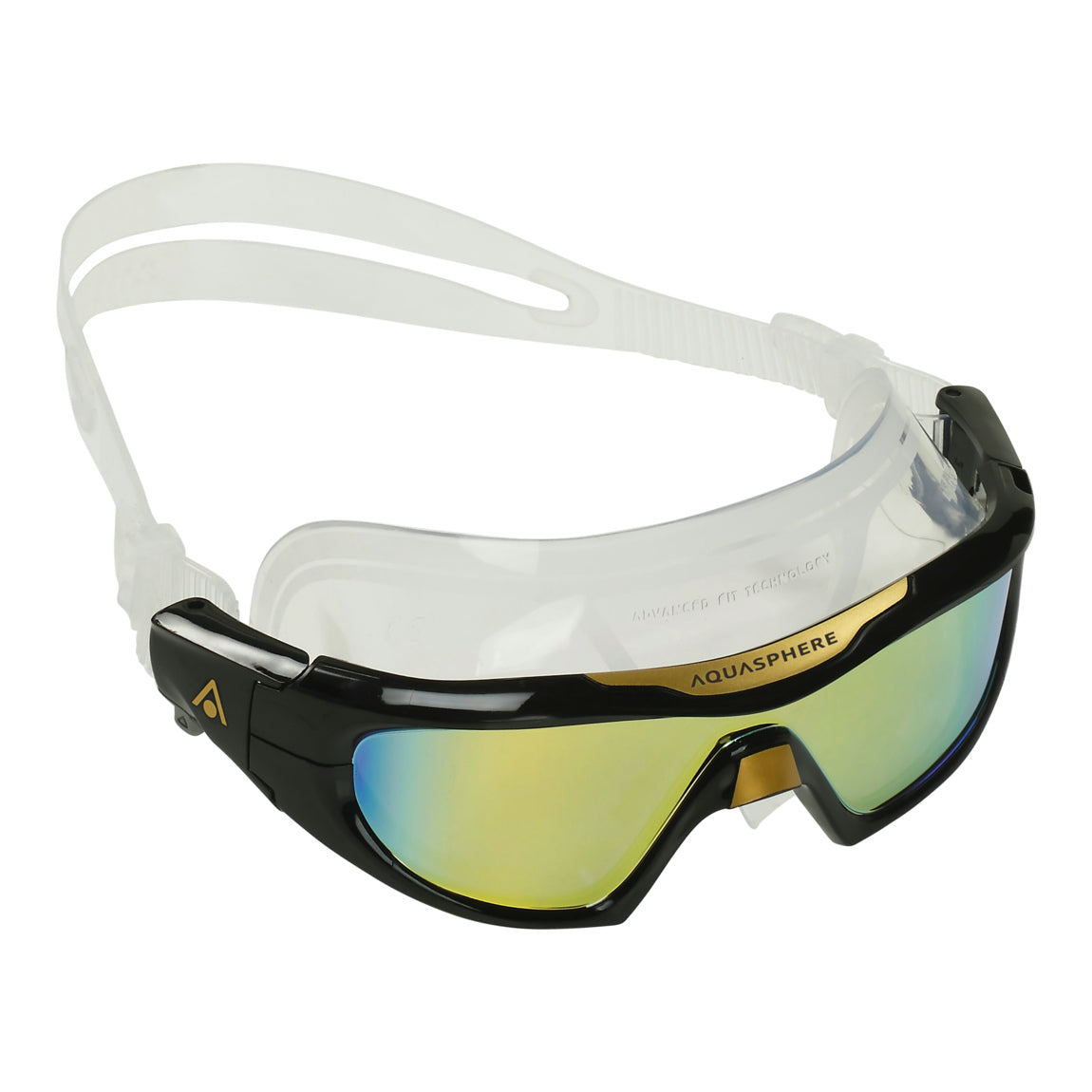 Aqua Sphere Vista Pro.A - Black/Black:Gold Titanium Mirror