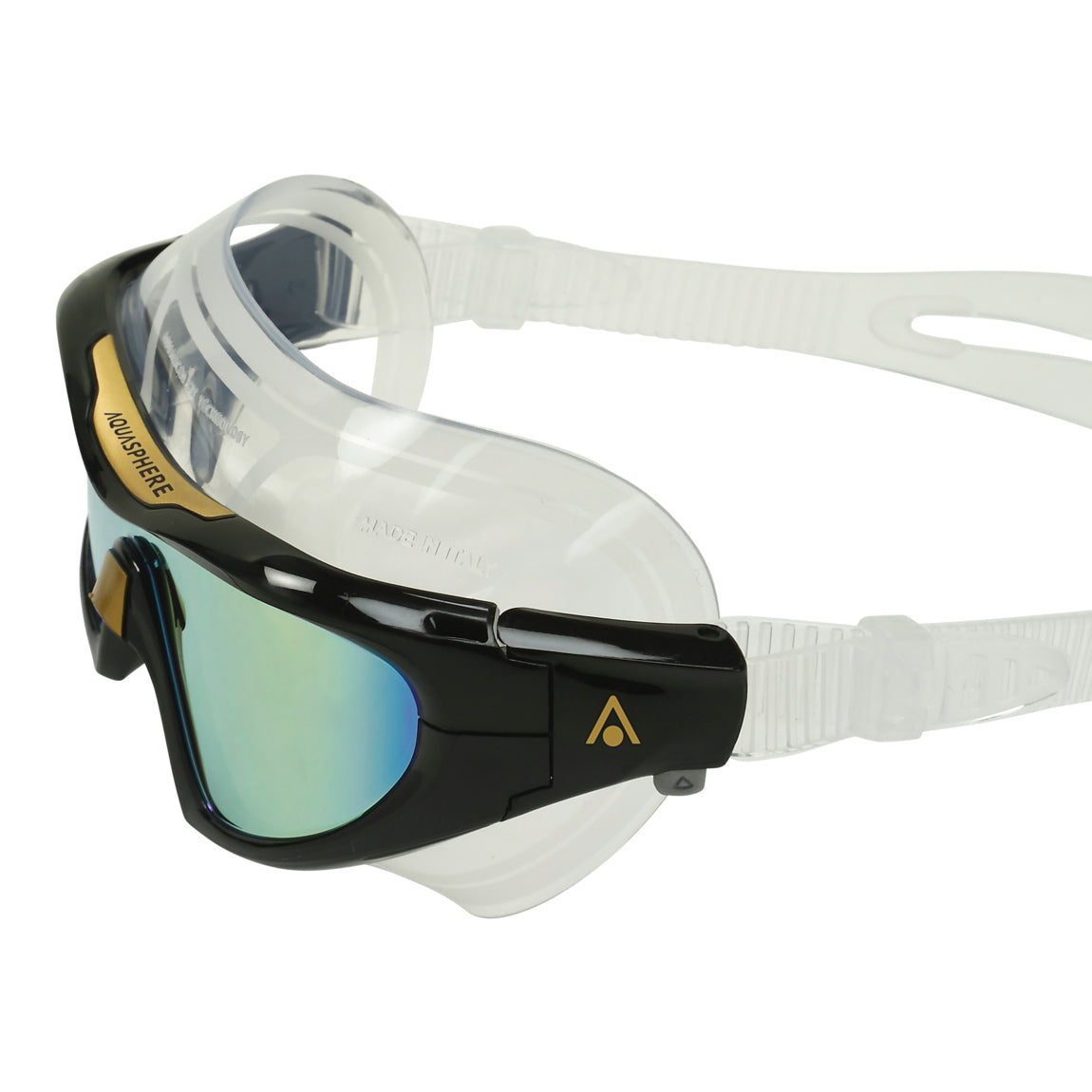 Aqua Sphere Vista Pro.A - Black/Black:Gold Titanium Mirror