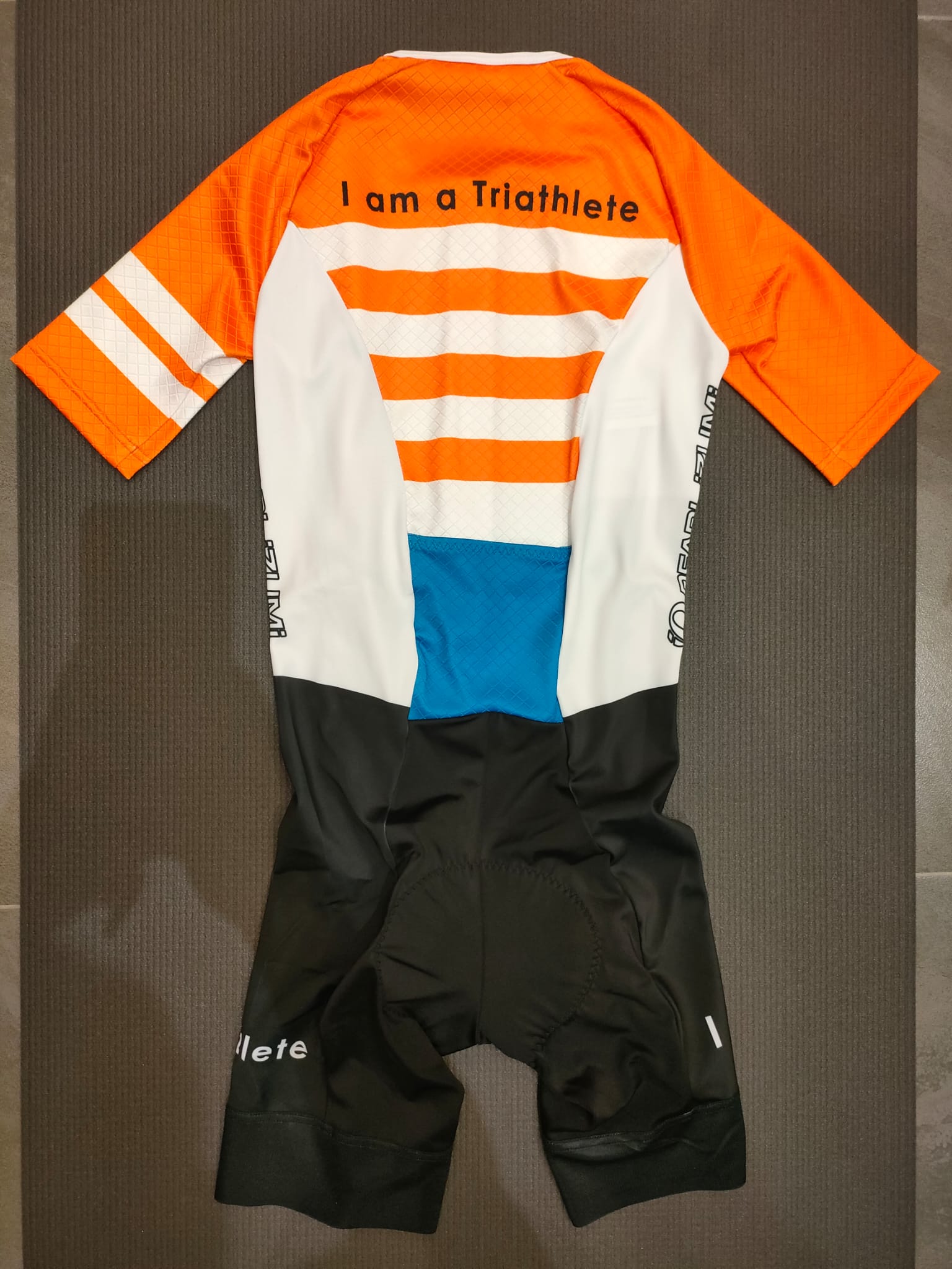 Pearl Izumi Men's Air Speed Tri Suit Half Sleeve ( SAT01-OR )