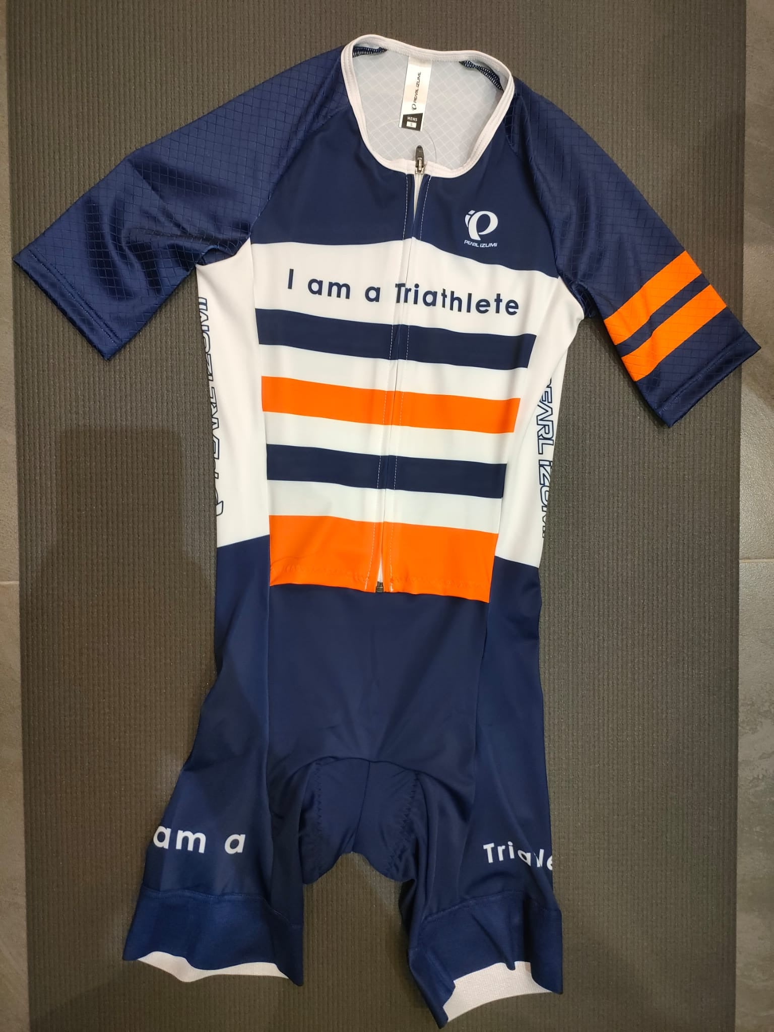 Pearl Izumi Men's Air Speed Tri Suit Half Sleeve ( SAT01-NV )