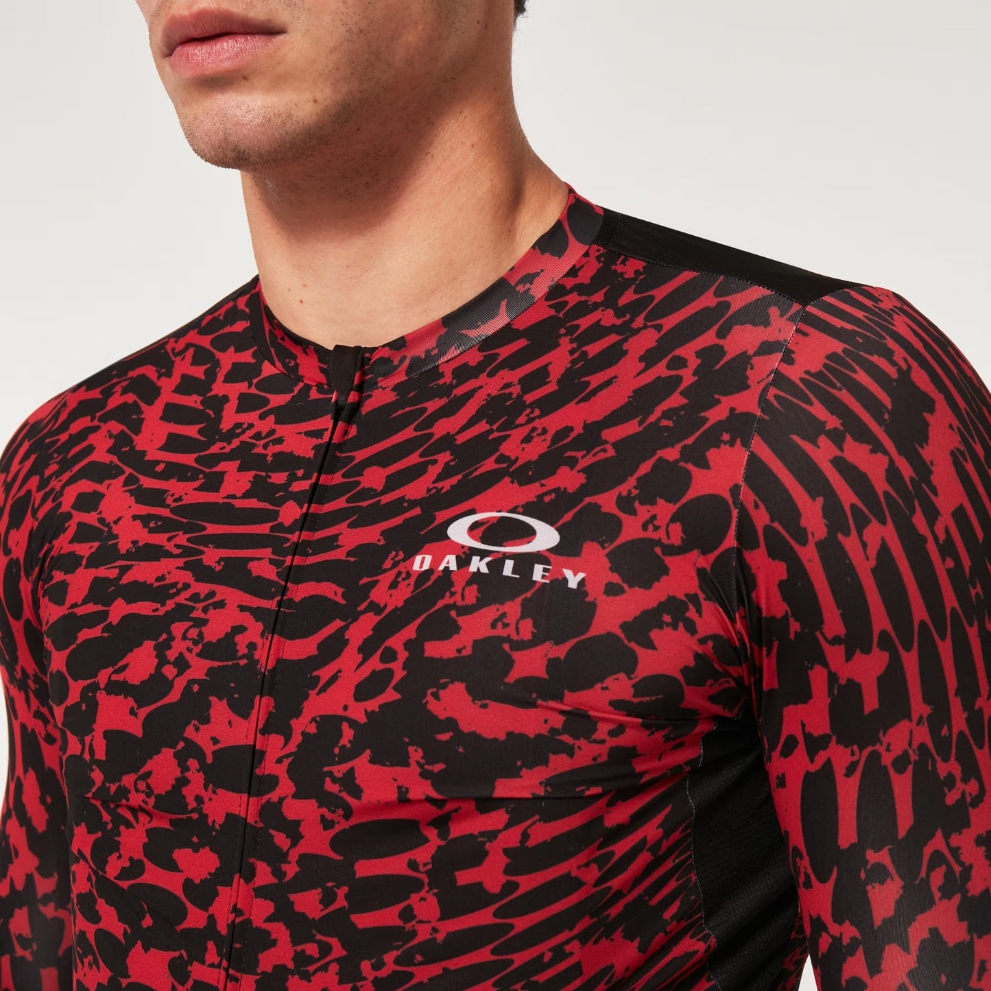 Oakley Endurance Dazzle Camo Jersey MEN - Red/Black
