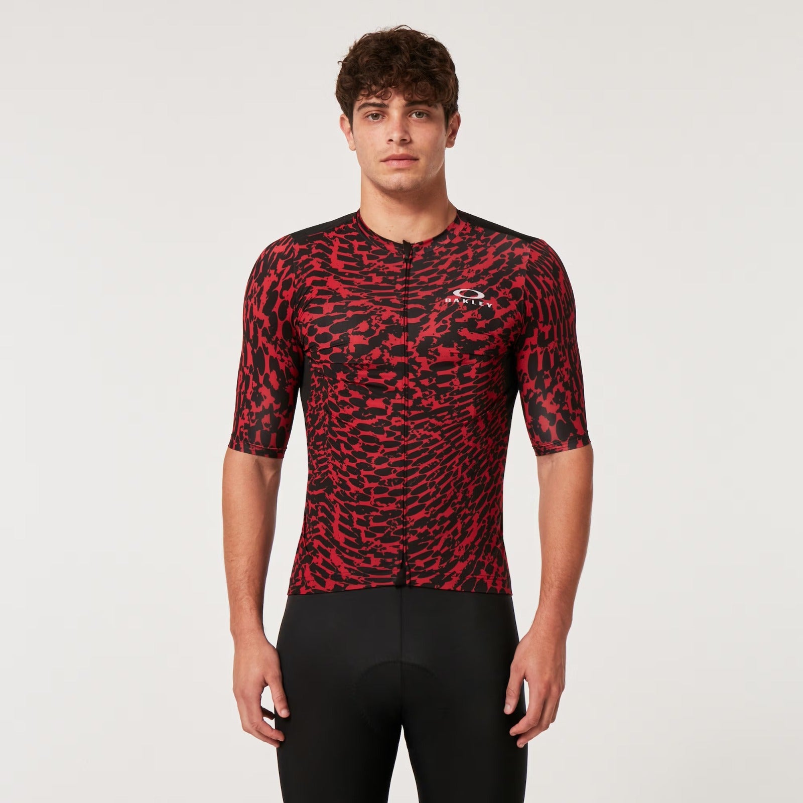 Oakley Endurance Dazzle Camo Jersey MEN - Red/Black