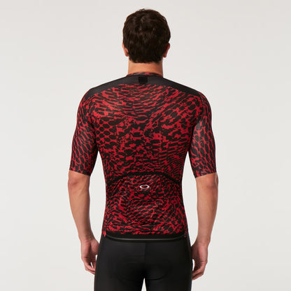 Oakley Endurance Dazzle Camo Jersey MEN - Red/Black