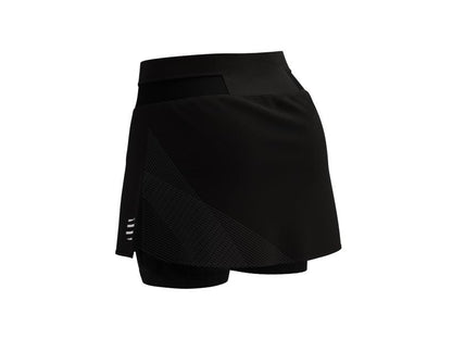 Compressport Women's Performance Skirt - Black AW00097B_990