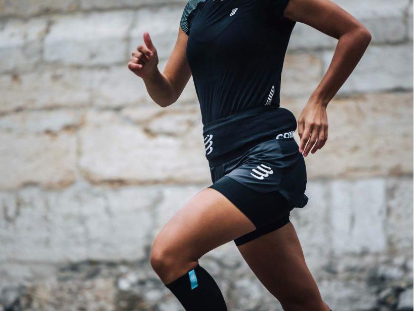 Compressport Women's Performance Skirt - Black AW00097B_990