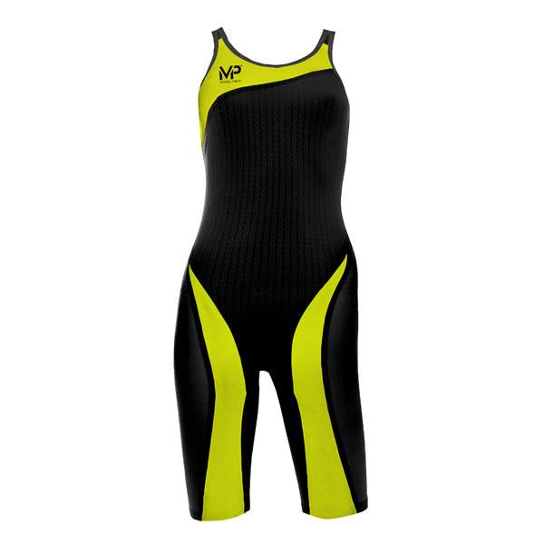 MP Michael Phelps XPRESSO Competition Tech Suit - Black Yellow