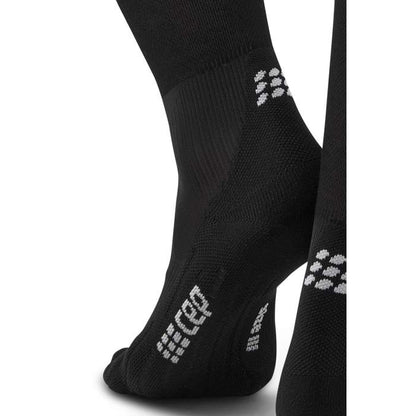 CEP Men's Infrared Recovery Socks Tall - Black/Black