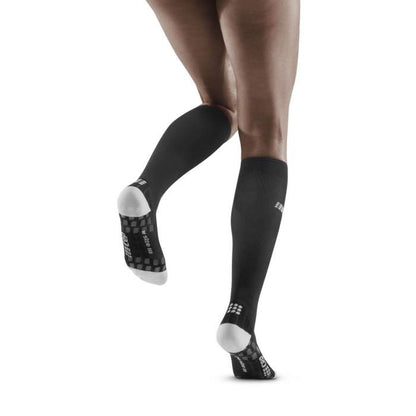 CEP Women's Ultralight PRO Socks - Black/Light Grey