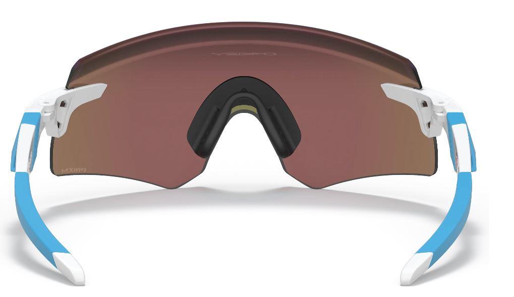 Oakley Encoder Polished White Frame - Prizm Sapphire Lenses