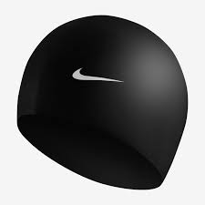 NIKE SOLID LATEX CAP BLACK
