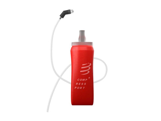 Compressport Ergo Flask 500ml with Long Tube - Red