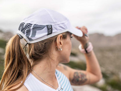 Compressport Unisex's Pro Racing Cap White - CU00003B_001_0TU