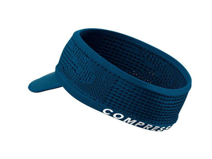 Compressport Unisex's Spiderweb Headband ON/OFF Blue Lolife - CU00006B_512_0TU