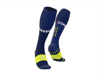 Compressport Unisex's Full Socks Run - Sodalite Blue