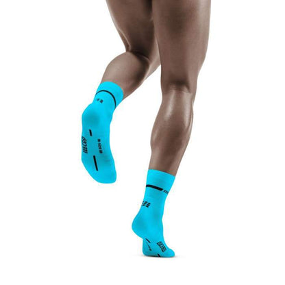 CEP Men's Compression Neon Mid Cut Socks WP2CBG