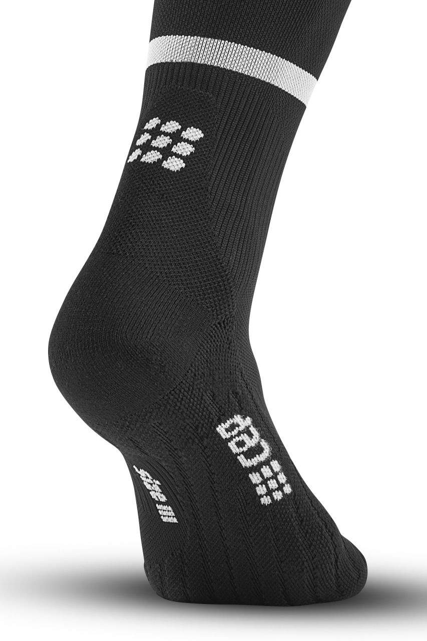 CEP Women's The Run Socks Tall v4 - Black